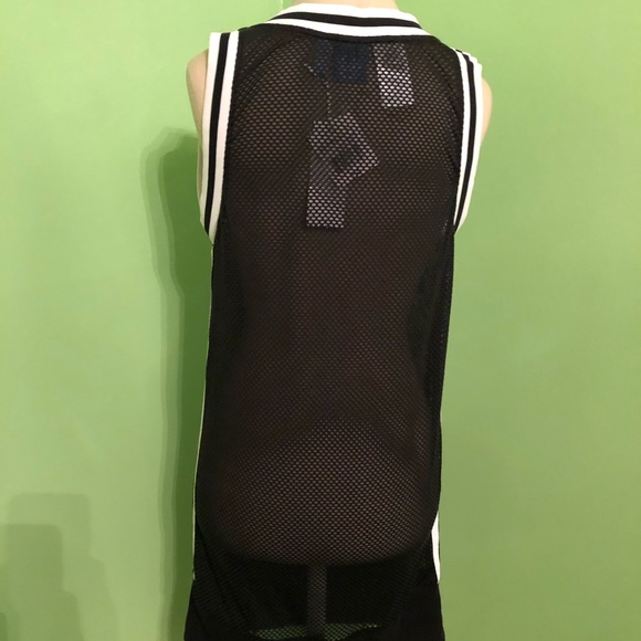 Adidas BB Black Mesh Tank Dress - Picture 3 of 6